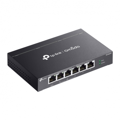 Switch TP-LINK DS106GPP, 6 porturi (3 PoE+, 1 PoE++), Black - Imagine 4