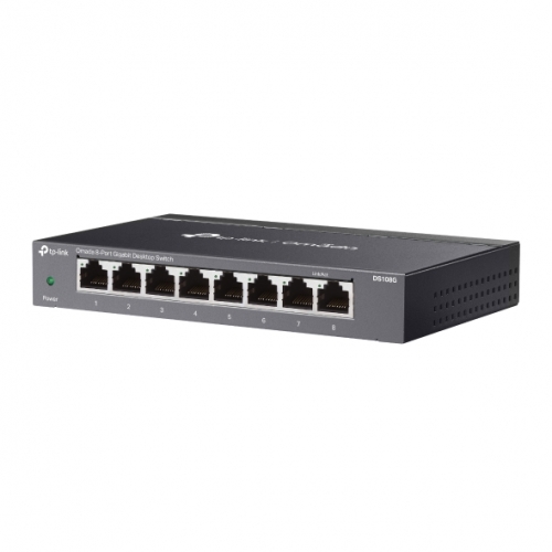 Switch TP-LINK DS108G, 8 porturi, Black - Imagine 3