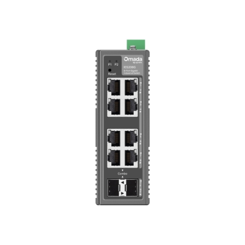 TP-LINK Switch TP-LINK IES208G, 8 porturi, Gray - IT-Fashion.ro