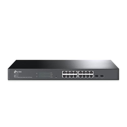 TP-LINK Switch TP-LINK JetStream TL-SG2218, 18 porturi, Black - IT-Fashion.ro