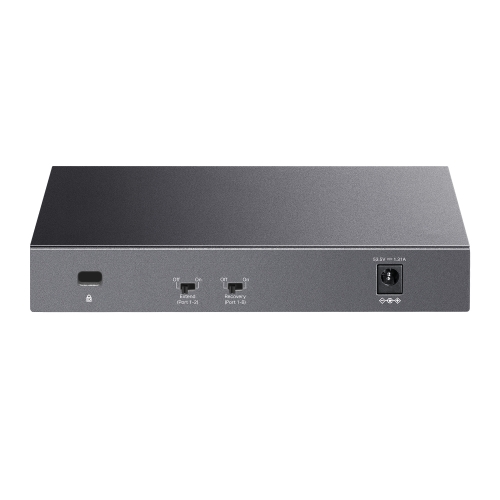 TP-LINK Switch TP-LINK LS108GP, 8 porturi, PoE+, Black - IT-Fashion.ro