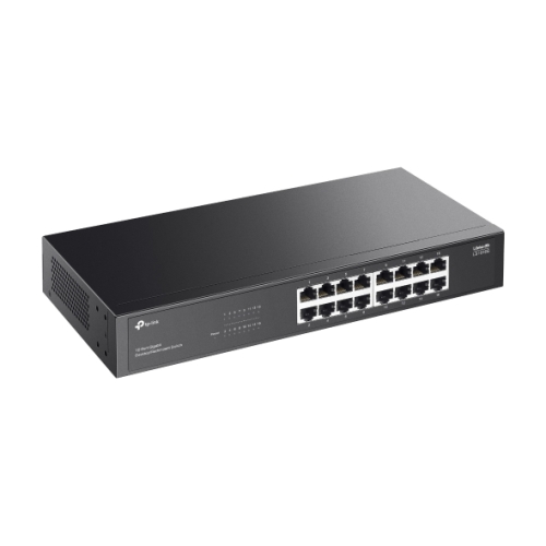 Switch TP-LINK LiteWave LS1016G, 16 porturi, Black - Imagine 4