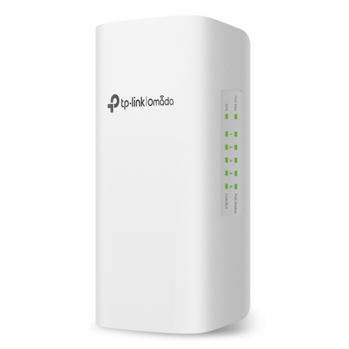 TP-LINK Switch TP-LINK SG2005P-PD, 5 porturi (4 PoE+ out, 1 PoE++ in), White - IT-Fashion.ro