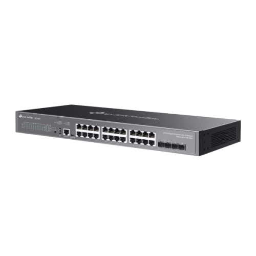Switch TP-LINK SG5428X, 24 porturi, Black - Imagine 3