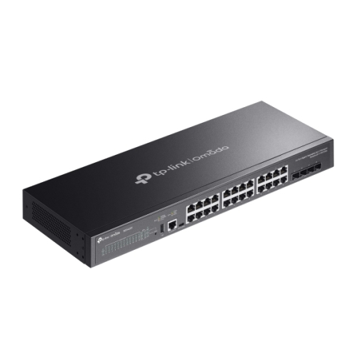 Switch TP-LINK SG5428X, 24 porturi, Black - Imagine 4