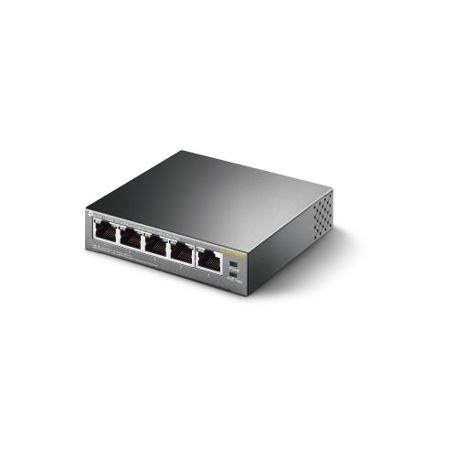 Switch TP-LINK TL-SF1005P, 5 porturi (4 PoE), Gray - Imagine 5