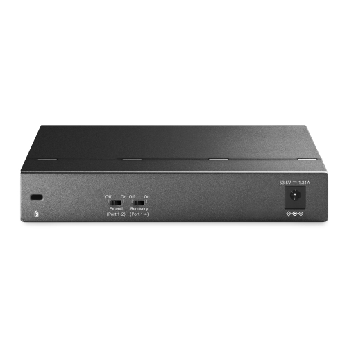 TP-LINK Switch TP-LINK TL-SG1006PP, 6 porturi (3 PoE+, 1 PoE++), Black - IT-Fashion.ro