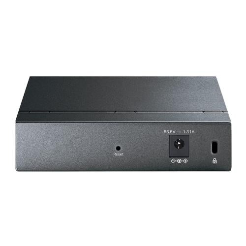 Switch TP-LINK TL-SG105PE, 5 porturi (4 PoE+), Black - Imagine 3