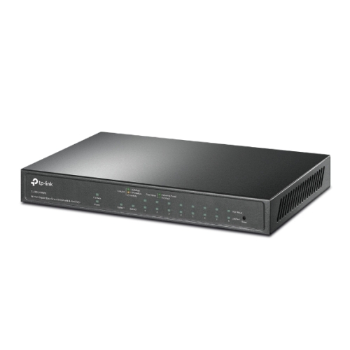 TP-LINK Switch TP-LINK TL-SG1210MPE, 8 porturi, PoE+, Black - IT-Fashion.ro