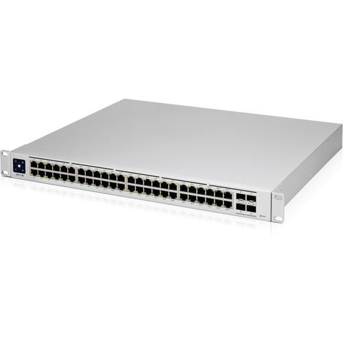 UBIQUITI Switch UBIQUITI USW-PRO-48-POE, 48 porturi, POE, Silver - IT-Fashion.ro