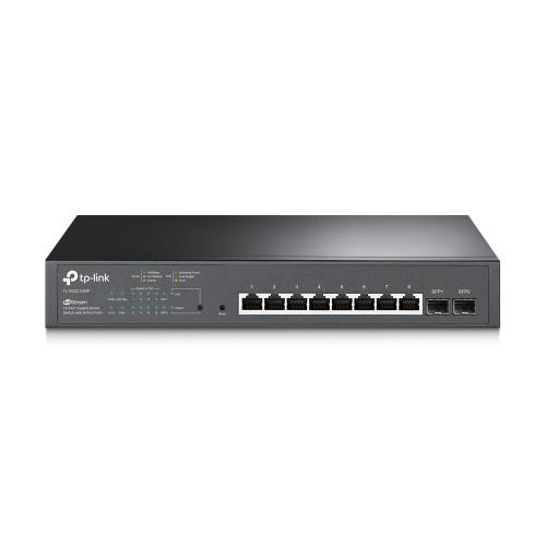 TP-LINK Switch TP-LINK TL-SG2210MP, 8xPOE+, 2 SFP, Black - IT-Fashion.ro