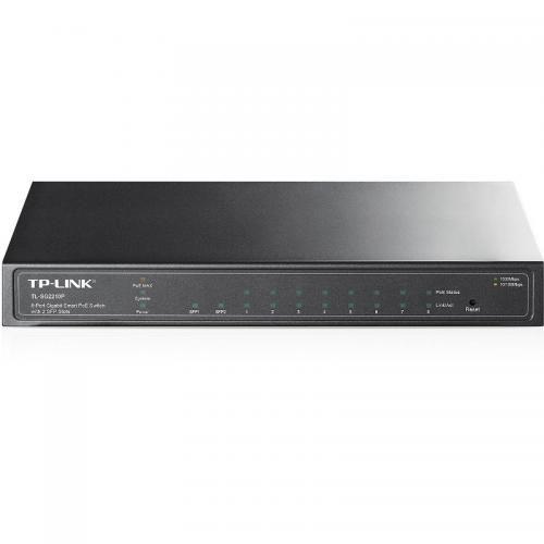 TP-LINK Switch TP-LINK TL-SG2210P 8 x POE+, 2 x SFP, Black - IT-Fashion.ro