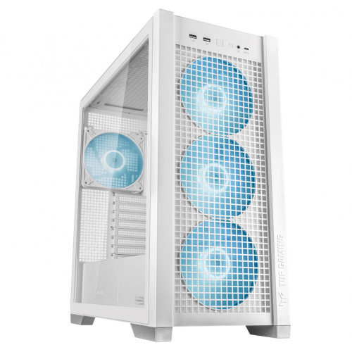 ASUS Carcasa PC ASUS TUF GAMING GT302  ARGB, White - IT-Fashion.ro
