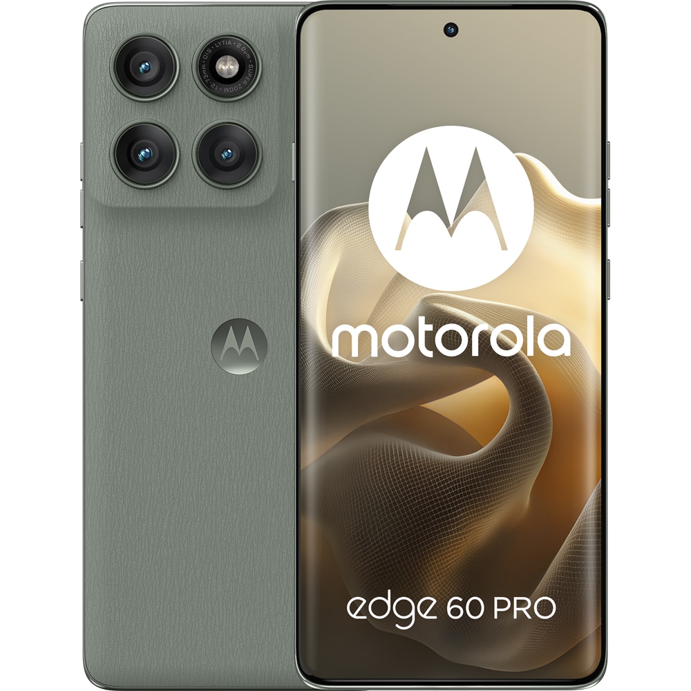Telefon MOTOROLA Edge 60 Pro 5G, 256GB, 8GB RAM, Dual SIM, Pantone Shadow - Imagine 4