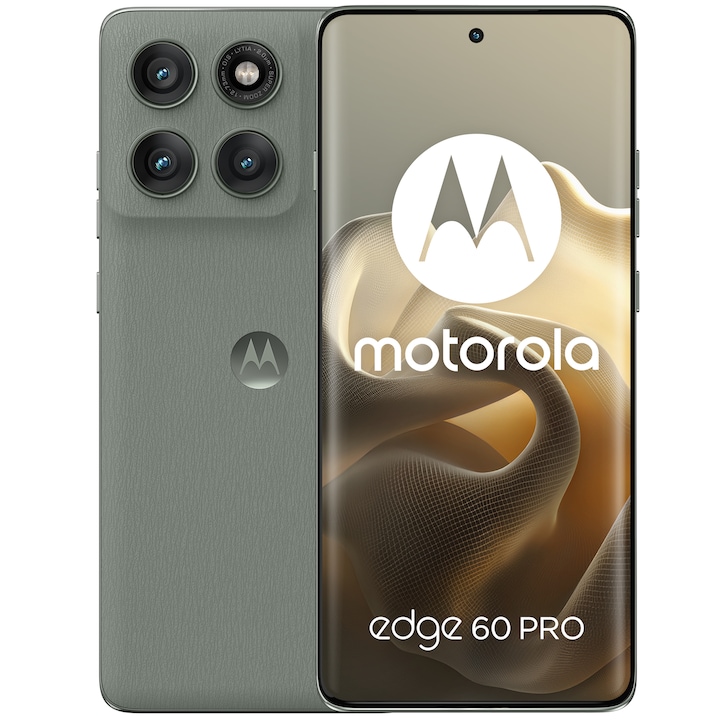 Telefon MOTOROLA Edge 60 Pro, Dual SIM, 512GB, 12GB RAM, 5G, Pantone Shadow - Imagine 3