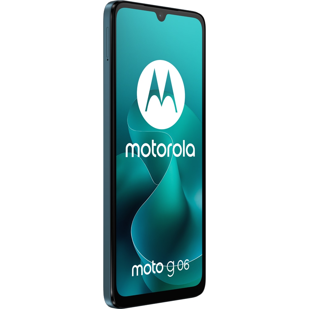 Telefon MOTOROLA G06, 256GB, 4GB RAM, Dual SIM, Tapestry Blue - Imagine 6
