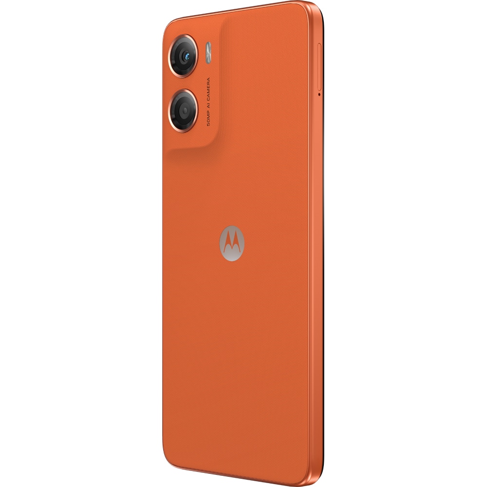 Telefon MOTOROLA G06, 64GB, 4GB RAM, Dual SIM, Arabesque Orange - Imagine 8