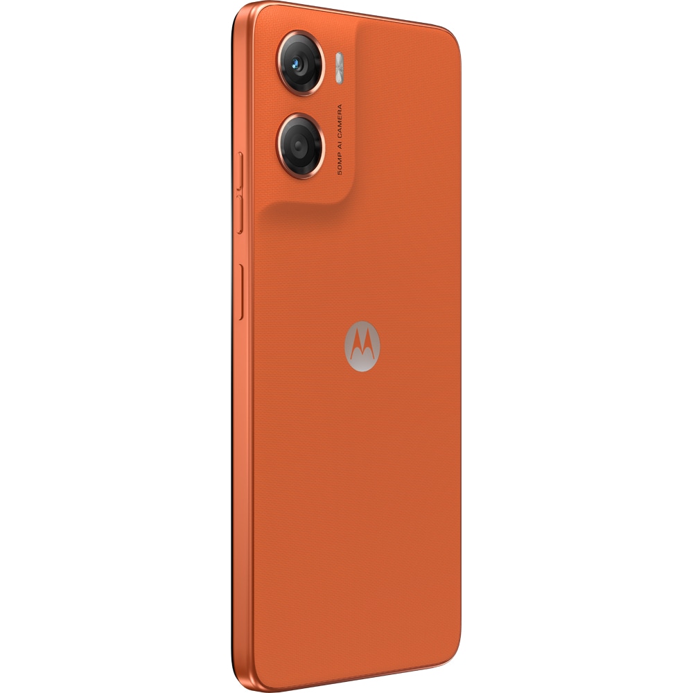 Telefon MOTOROLA G06, 64GB, 4GB RAM, Dual SIM, Arabesque Orange - Imagine 9