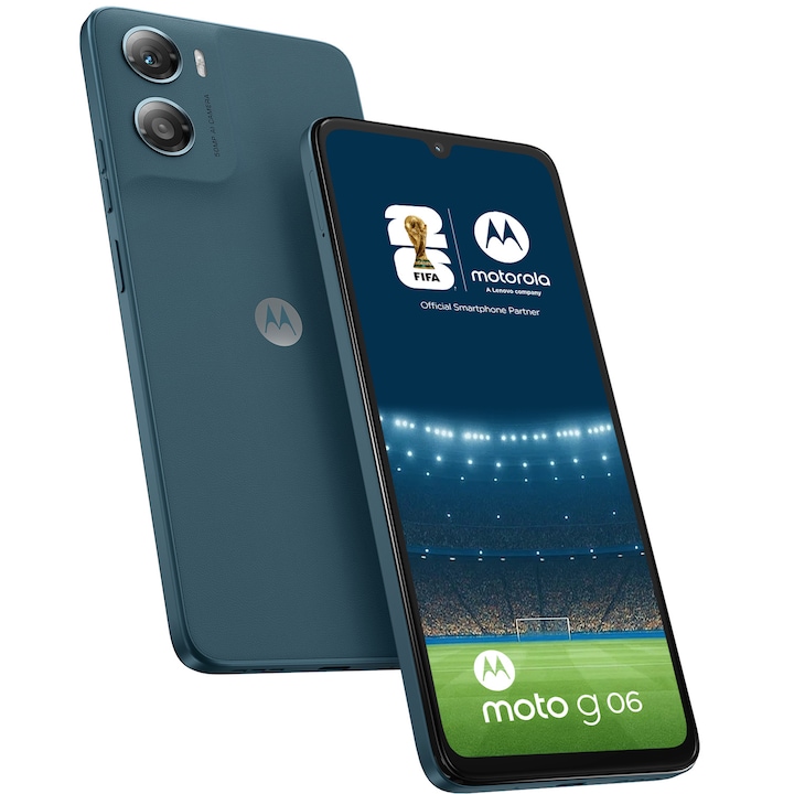 MOTOROLA Telefon MOTOROLA G06 Dual SIM, 64GB, 4GB RAM, Pantone Tapestry - IT-Fashion.ro