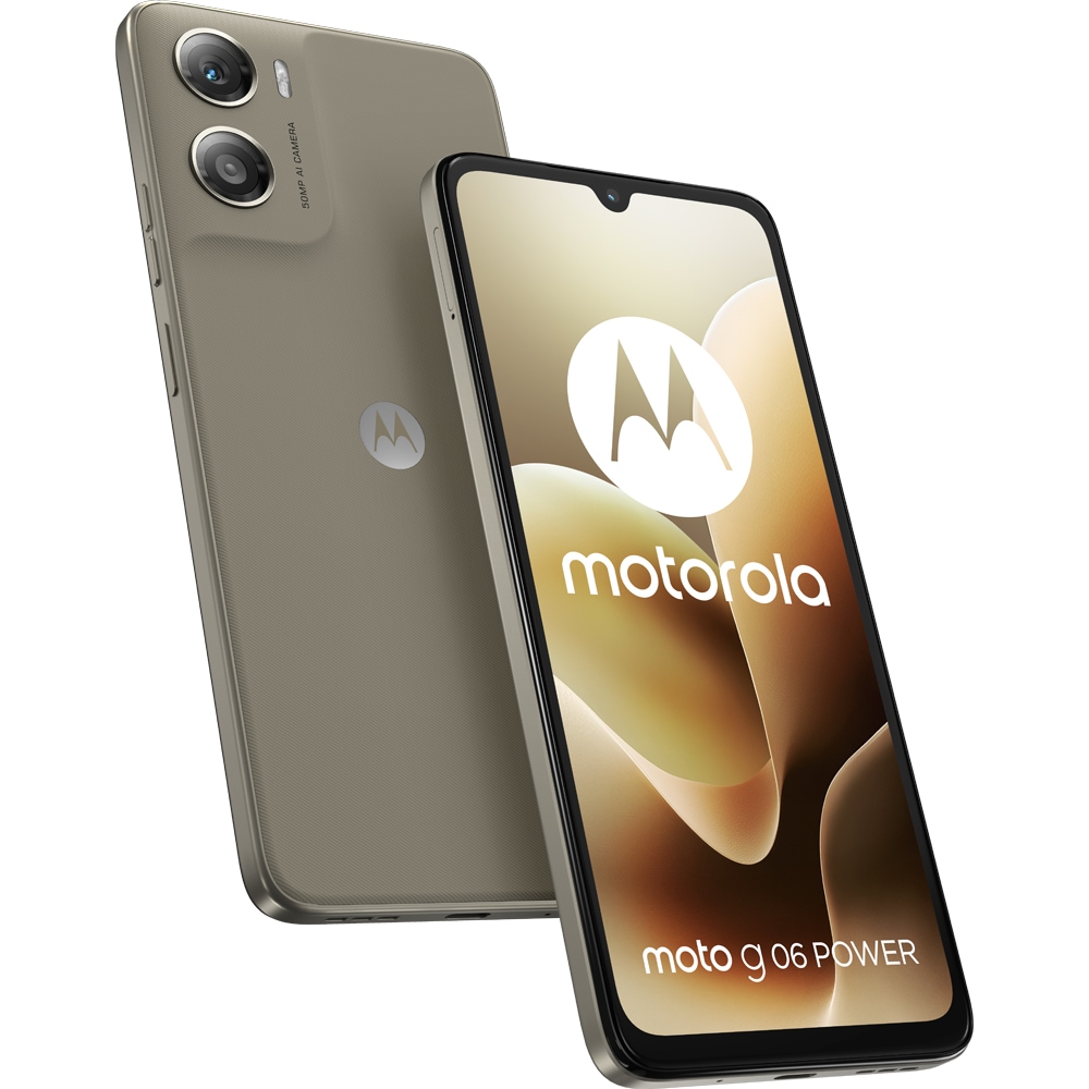 Telefon MOTOROLA G06 Power, 256GB, 4GB RAM, Dual SIM, Gray - Imagine 3