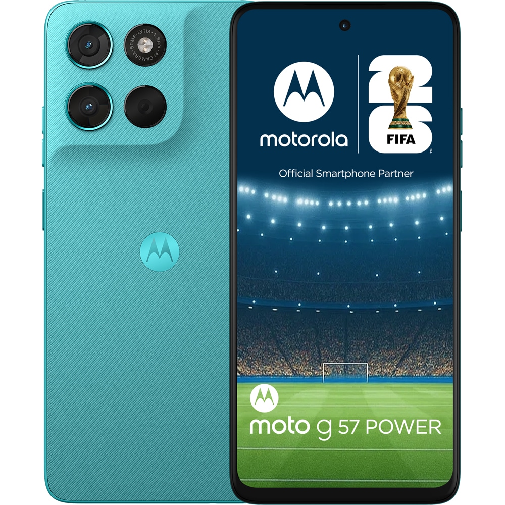 MOTOROLA Telefon MOTOROLA Moto G57 Power, 256GB, 12GB RAM, Dual SIM, Fluidity - IT-Fashion.ro