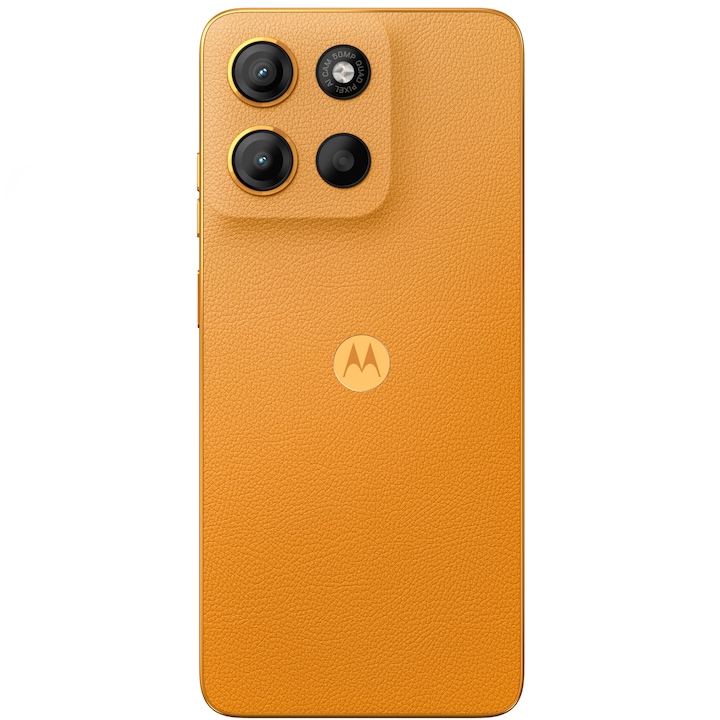 Telefon MOTOROLA moto g15, Dual SIM, 128GB, 4GB RAM, 5200 mAh, Sunrise Orange - Imagine 10
