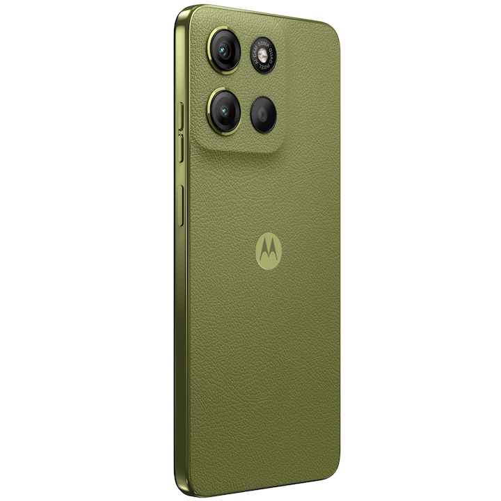 Telefon MOTOROLA moto g15, Dual SIM, 128GB, 4GB RAM, 5200 mAh, Iguana Green - Imagine 8