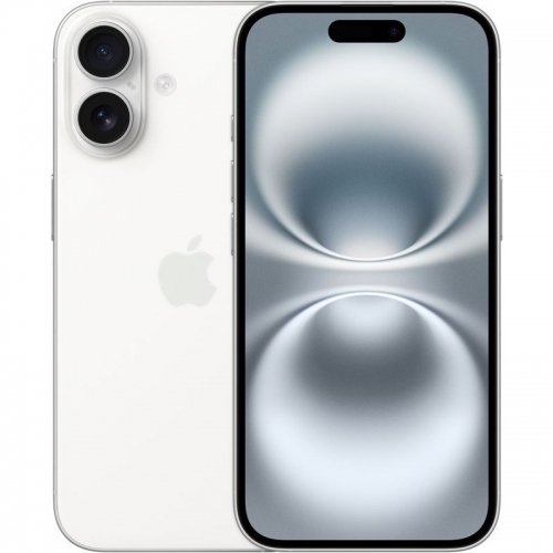 Apple Telefon Mobil Apple iPhone 16 Plus MXVV3ZD/A, Dual SIM Hybrid, 128GB, 8GB RAM, 5G, White - IT-Fashion.ro
