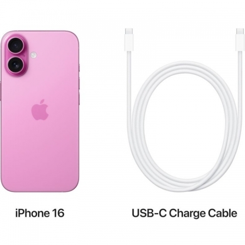 Telefon Mobil Apple iPhone 16 Plus MXVW3ZD/A, Dual SIM Hybrid, 128GB, 8GB RAM, 5G, Pink - Imagine 6