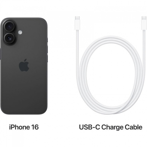 Telefon Mobil Apple iPhone 16 Plus MXWN3ZD/A, Dual SIM Hybrid, 256GB, 8GB RAM, 5G, Black - Imagine 6