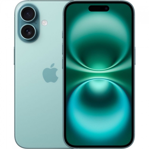 Apple Telefon Mobil Apple iPhone 16 Plus MXY53ZD/A, Dual SIM Hybrid, 256GB, 8GB RAM, 5G, Teal - IT-Fashion.ro