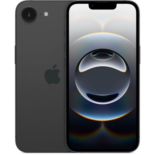 Apple Telefon Mobil Apple iPhone 16e MD1X4ZD/A, Dual SIM Hybrid, 512 GB, 8 GB RAM, 5G, Black - IT-Fashion.ro