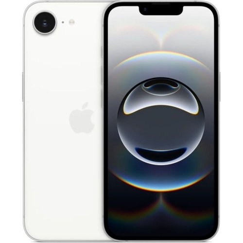 Apple Telefon Mobil Apple iPhone 16e MD274ZD/A, Dual SIM Hybrid, 512 GB, 8 GB RAM, 5G, White - IT-Fashion.ro