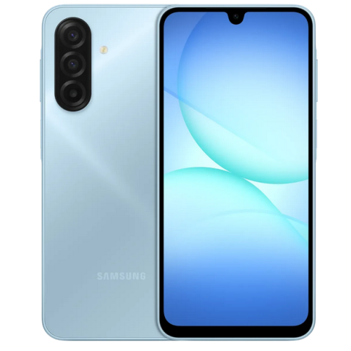 SAMSUNG Telefon Mobil Samsung Galaxy A17 SM-A175FLBEEUE, Dual SIM, 6.7 inch, 256GB, 8GB RAM, 4G, Blue - IT-Fashion.ro