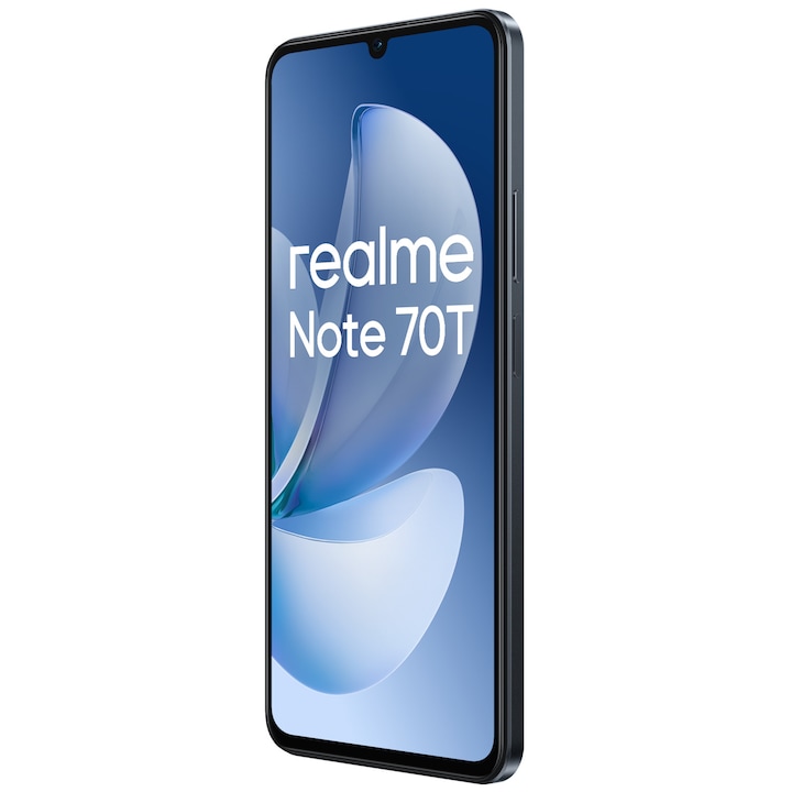 Telefon REALME Note 70T, Dual SIM, 64GB, 4GB RAM, Obsidian Black - Imagine 4