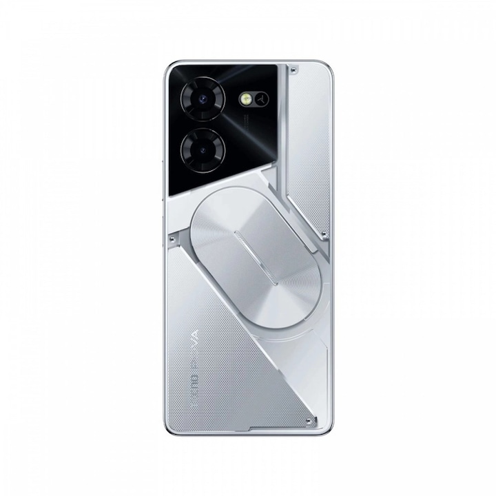 Telefon TECNO Pova 5 Pro, 5G, Dual SIM, 8GB RAM, 256GB, Silver Fantasy - Imagine 4