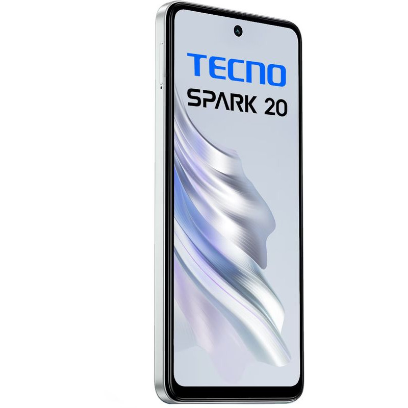 Telefon TECNO Spark 20, Octa Core 2.0 GHz, 256 GB, 8 GB RAM, LTE, Cyber White - Imagine 3