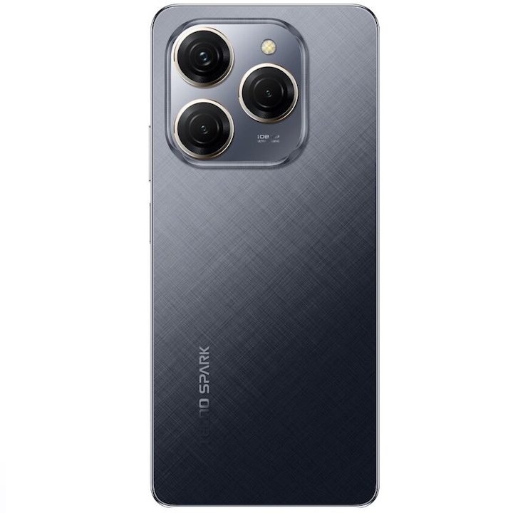 Telefon TECNO Spark 20 Pro, Dual SIM, 256GB, 12GB RAM, Moonlit Black - Imagine 3