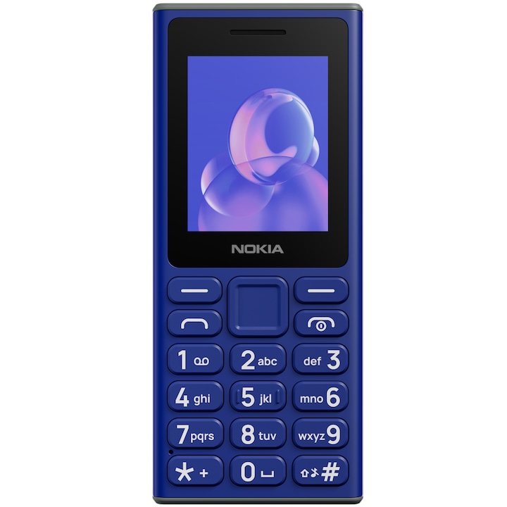 Nokia Telefon moil NOKIA 105 (2024), 2G, Dual SIM, Blue - IT-Fashion.ro
