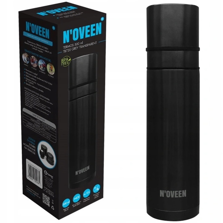 Termos NOVEEN 500 ml, TB720, Grey - Imagine 3
