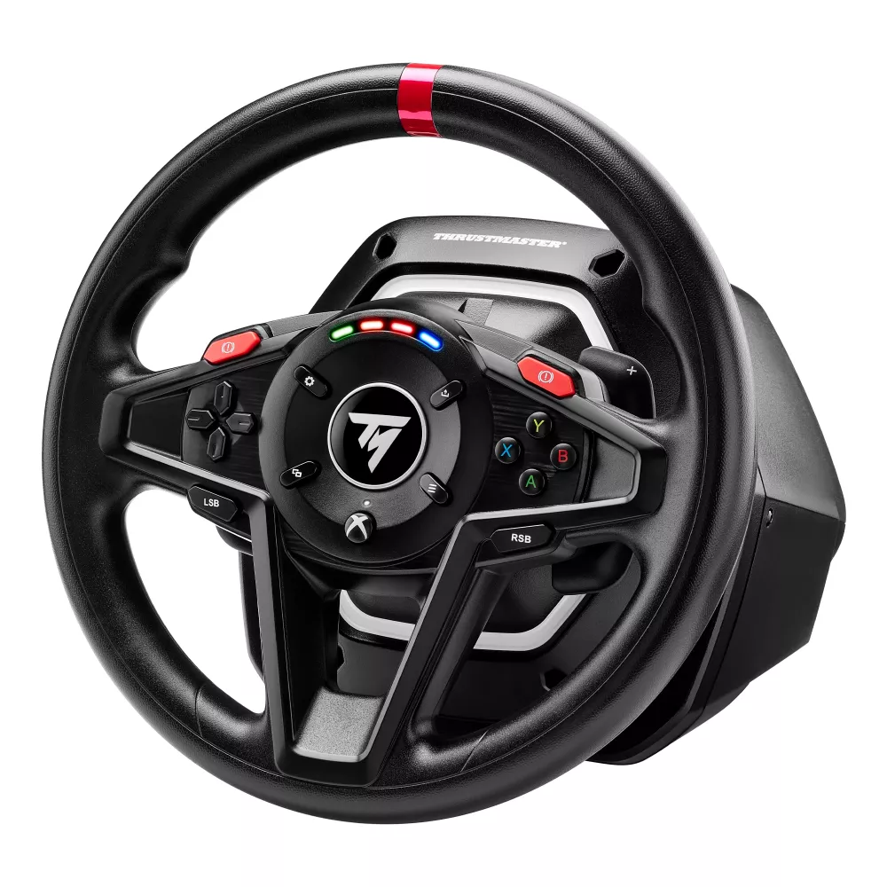 THRUSTMASTER Volan cu pedale THRUSTMASTER T128X Xbox Series X|S, One, PC, Black (4460184) - IT-Fashion.ro