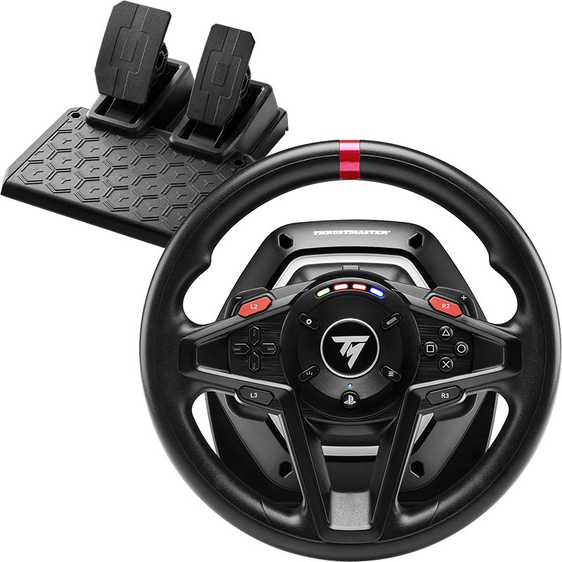 THRUSTMASTER Volan si pedale Thrustmaster T128, PS4, PS5, PC, Black (4160781) - IT-Fashion.ro