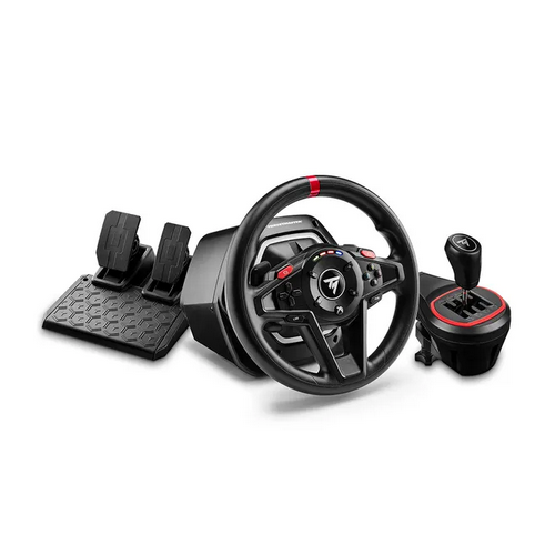 THRUSTMASTER Volan, pedale si schimbator THRUSTMASTER T128 Shifter Pack, Black (4460267) - IT-Fashion.ro
