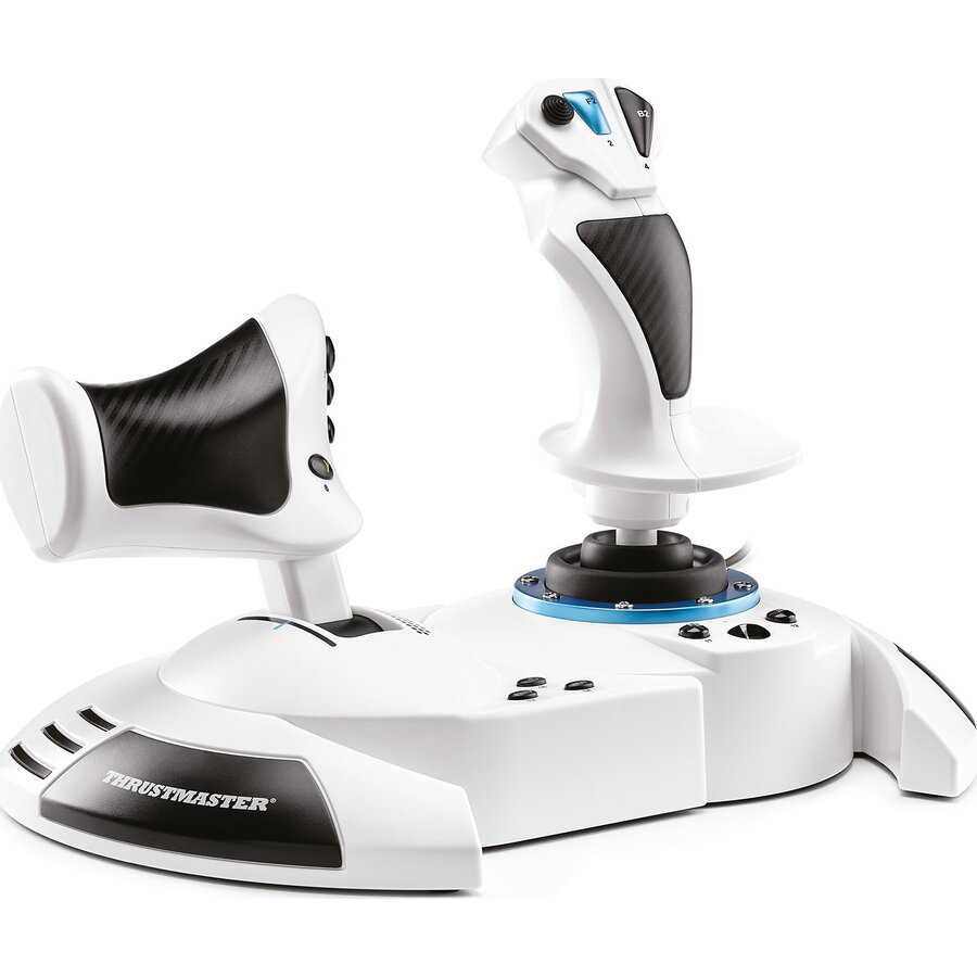 THRUSTMASTER Joystick THRUUSTMASTER T.Flight Hotas 5 MSFS Special Edition, White - IT-Fashion.ro