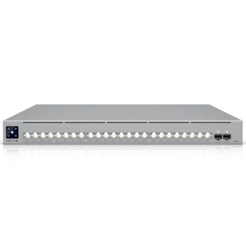 UBIQUITI Switch UBIQUITI UniFi USW-PRO-XG-24-POE-EU Layer 3, 24 porturi, Gray - IT-Fashion.ro