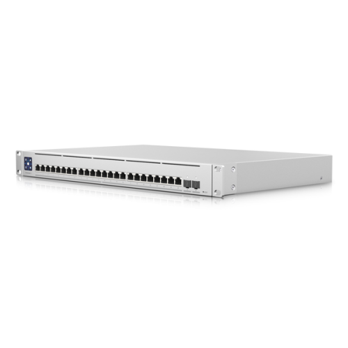 UBIQUITI Switch UBIQUITI USW-ENTERPRISEXG-24-EU, 24x 10G RJ45, 2x 25G SFP28, Layer 3, Rack 1U, Gray - IT-Fashion.ro