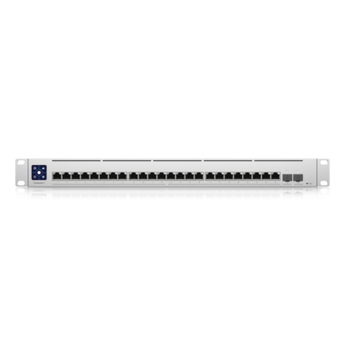 Switch UBIQUITI USW-ENTERPRISEXG-24-EU, 24x 10G RJ45, 2x 25G SFP28, Layer 3, Rack 1U, Gray - Imagine 3