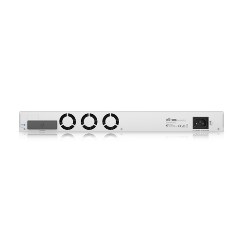 Switch UBIQUITI USW-ENTERPRISEXG-24-EU, 24x 10G RJ45, 2x 25G SFP28, Layer 3, Rack 1U, Gray - Imagine 5