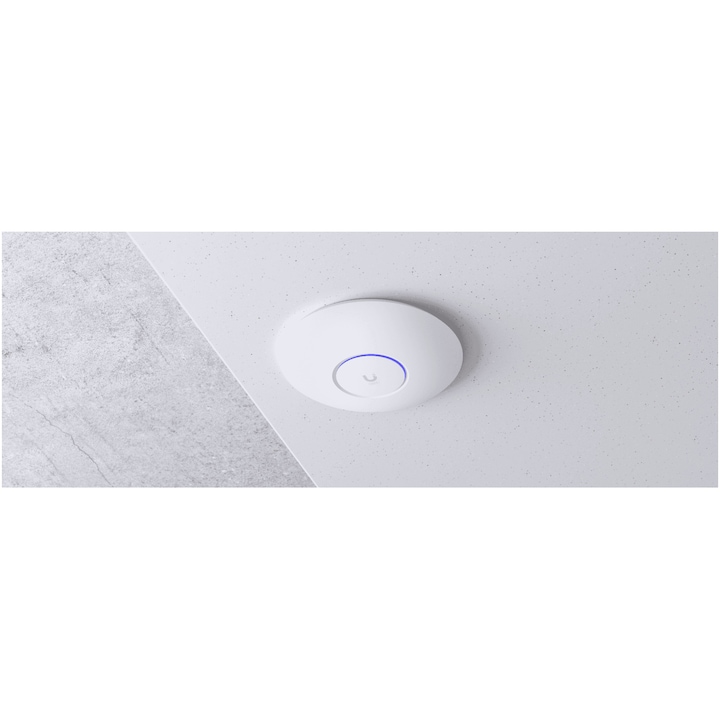 Access Point UBIQUITI U6+, WI-FI 6, 2x2 MIMO, PoE, White - Imagine 4