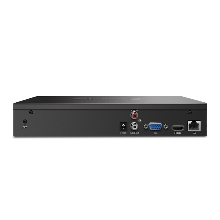 NVR TP-LINK VIGI NVR1008H, 8 canale, compresie video H.265+, compatibil ONVIF, control de la distanta, Black - Imagine 3